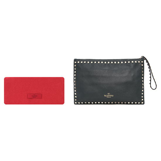 VALENTINO(USED)락스터드 클러치