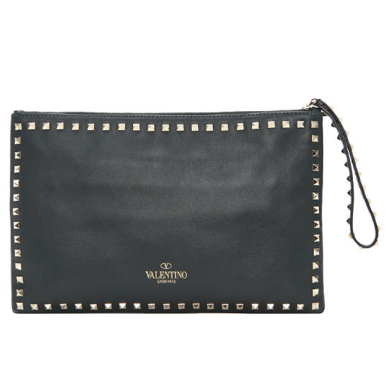 VALENTINO(USED)락스터드 클러치