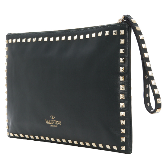 VALENTINO(USED)락스터드 클러치