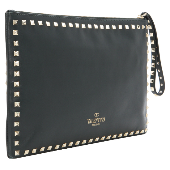VALENTINO(USED)락스터드 클러치