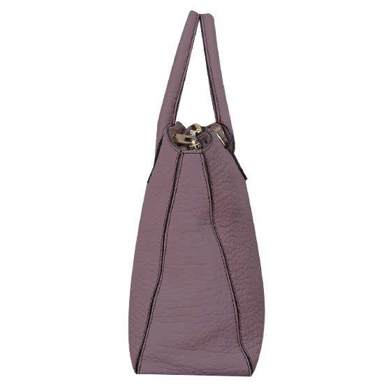 BURBERRY(USED)퍼플 레더 토트겸 숄더백