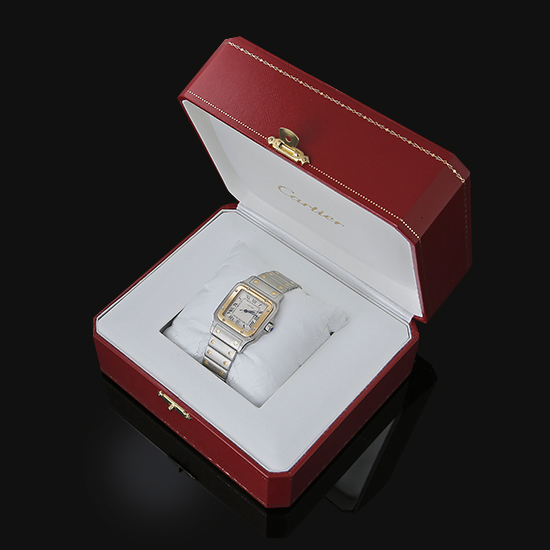 CARTIER(USED)산토스 갈베 콤비 라지