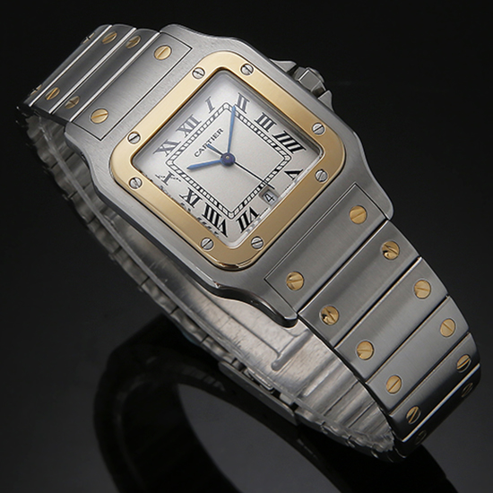 CARTIER(USED)산토스 갈베 콤비 라지