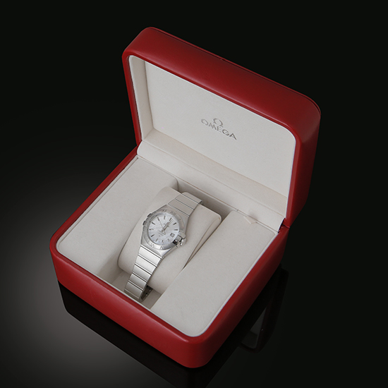 OMEGA(USED)뉴 컨스틸레이션 스틸 자개판
