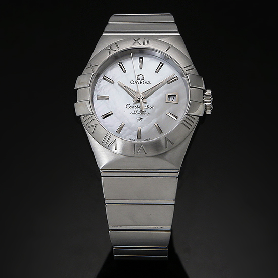 OMEGA(USED)뉴 컨스틸레이션 스틸 자개판