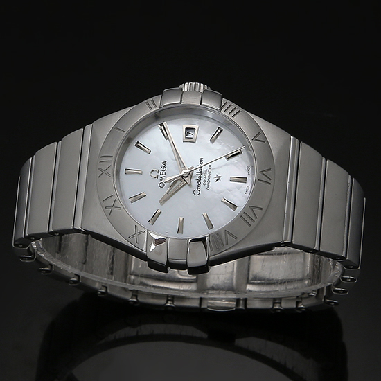 OMEGA(USED)뉴 컨스틸레이션 스틸 자개판