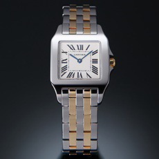 CARTIER(USED) 산토스 드모아젤 2라인 콤비