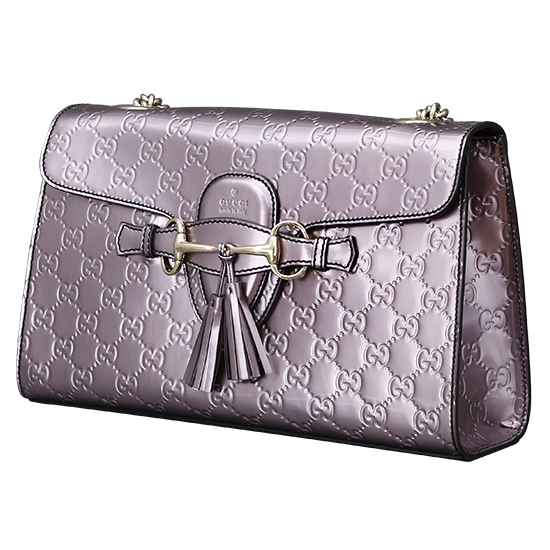 GUCCI(USED) 구찌 씨마 레더 테슬 체인 숄더백