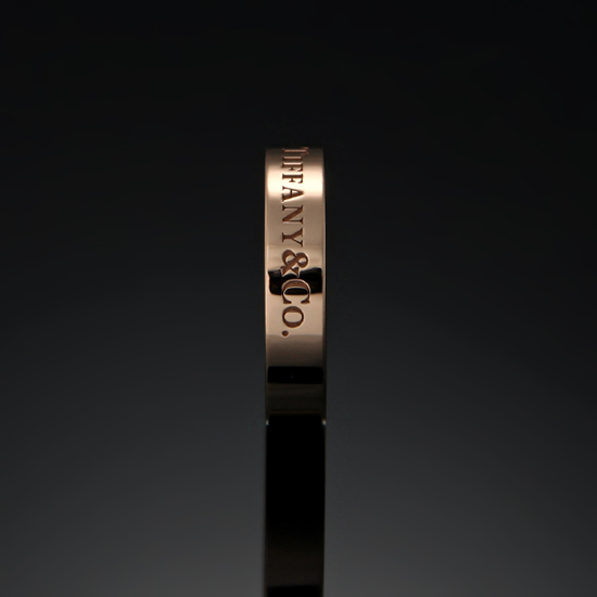 TIFFANY(USED) 밴드 노트링 #47
