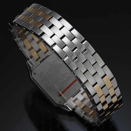 CARTIER(USED) 산토스 드모아젤 2라인 콤비