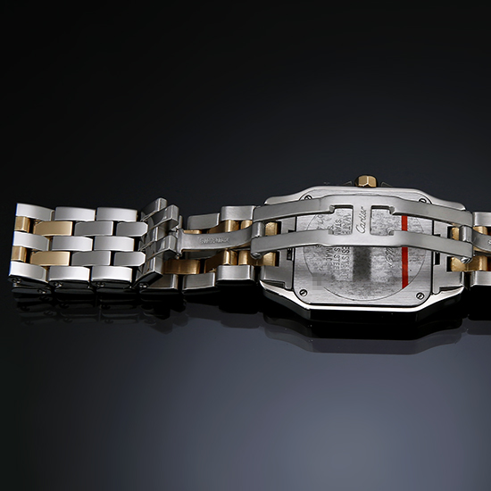 CARTIER(USED) 산토스 드모아젤 2라인 콤비