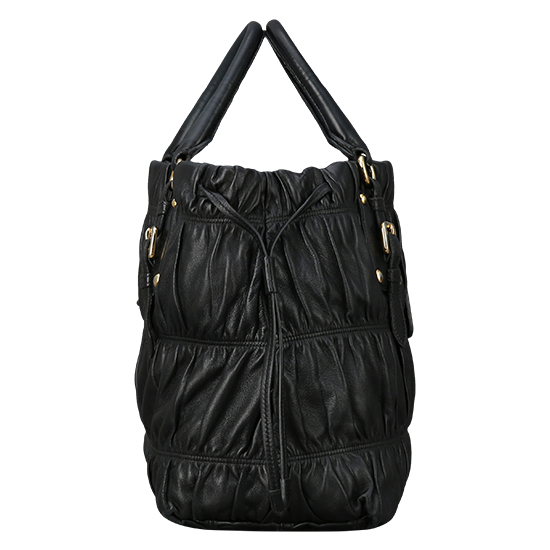 PRADA(USED) 프라다 BN1788 고프레 패브릭 블랙 토트백