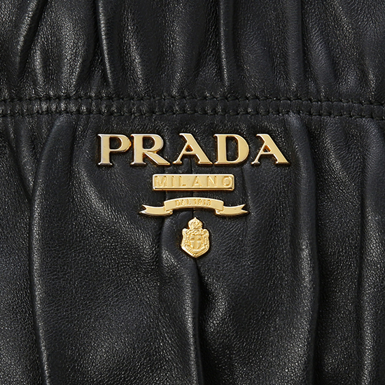 PRADA(USED) 프라다 BN1788 고프레 패브릭 블랙 토트백