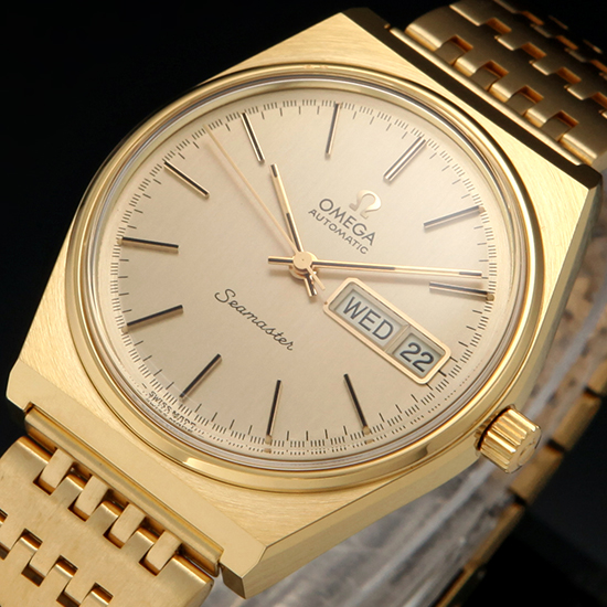 OMEGA(USED) 씨마스터 금장 빈티지