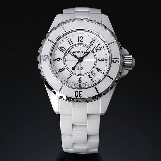 CHANEL(USED) 샤넬 J12 화이트 세라믹 H0968