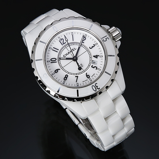 CHANEL(USED) 샤넬 J12 화이트 세라믹 H0968