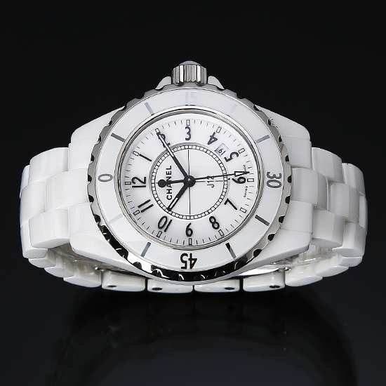 CHANEL(USED) 샤넬 J12 화이트 세라믹 H0968