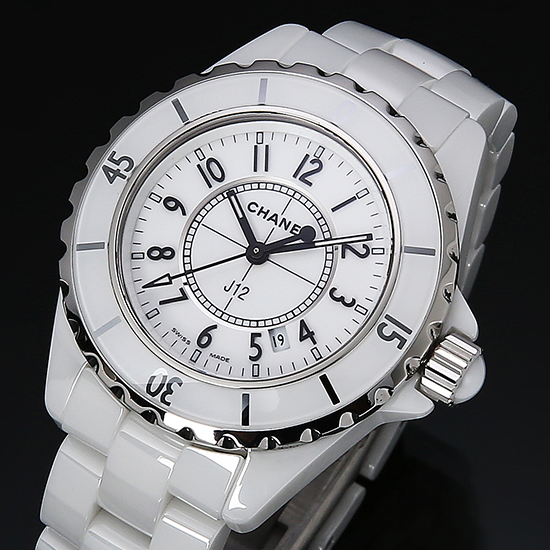 CHANEL(USED) 샤넬 J12 화이트 세라믹 H0968