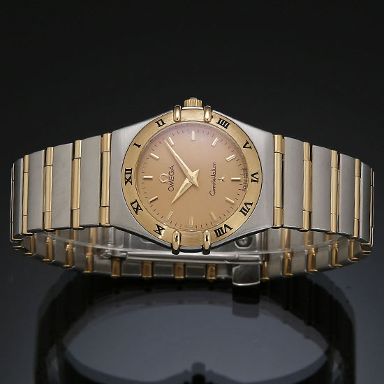OMEGA(USED) 컨스틸레이션 콤비 풀바