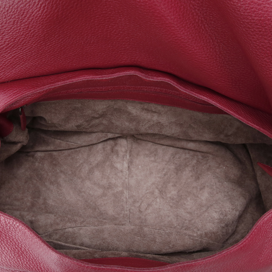BOTTEGA VENETA(USED)레드 레더 숄더백