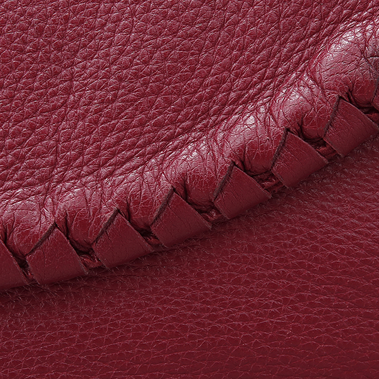 BOTTEGA VENETA(USED)레드 레더 숄더백