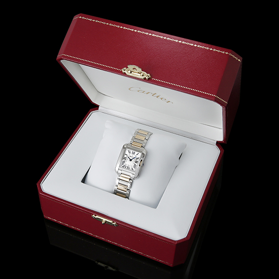 CARTIER(USED)탱크 알글레즈 S