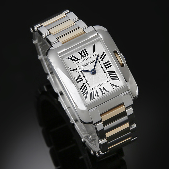 CARTIER(USED)탱크 알글레즈 S