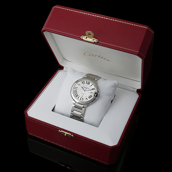 CARTIER(USED) 발롱블루 스틸 42