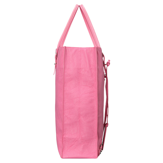 BALENCIAGA(USED)파피에르 핑크 토트백