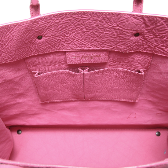BALENCIAGA(USED)파피에르 핑크 토트백