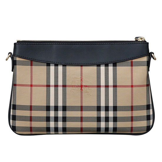 BURBERRY(USED)하우스체크 패브릭 크로스백