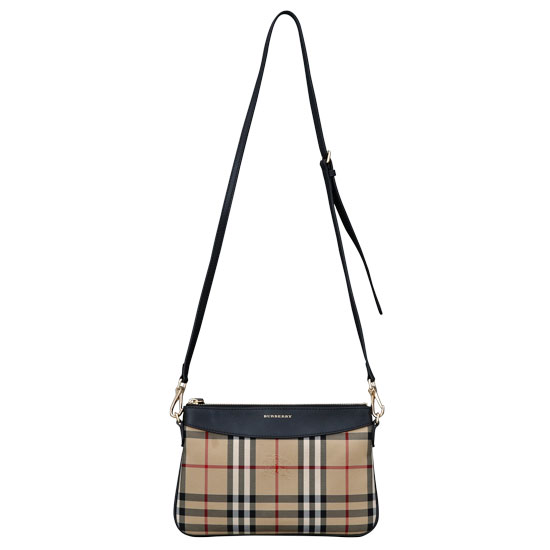 BURBERRY(USED)하우스체크 패브릭 크로스백