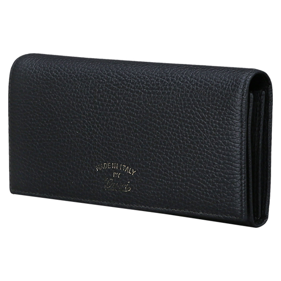 GUCCI(USED) 구찌 블랙 레더 스윙 장지갑
