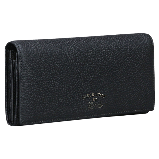 GUCCI(USED) 구찌 블랙 레더 스윙 장지갑