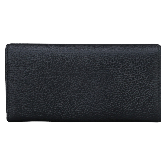 GUCCI(USED) 구찌 블랙 레더 스윙 장지갑