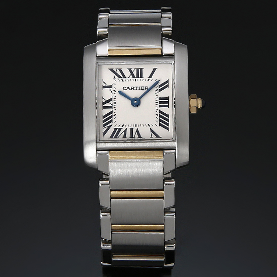 CARTIER(USED) 탱크 프랑세스 콤비 스몰