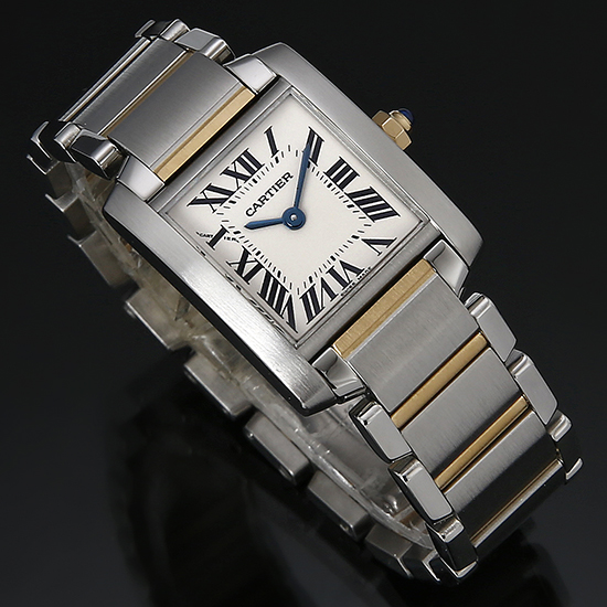 CARTIER(USED) 탱크 프랑세스 콤비 스몰