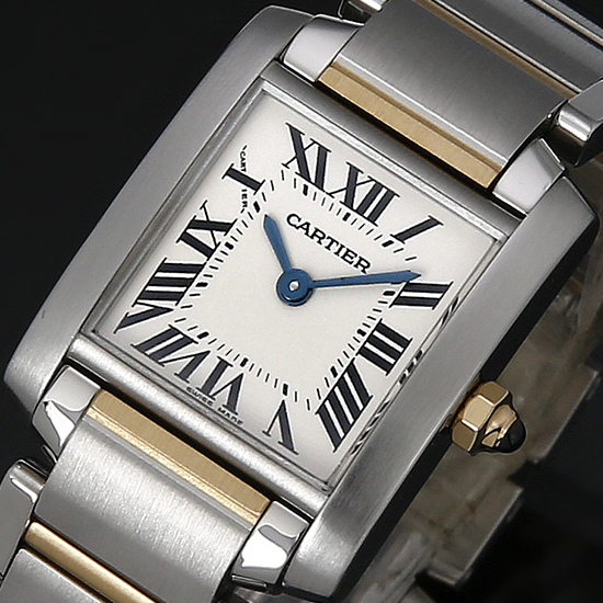 CARTIER(USED) 탱크 프랑세스 콤비 스몰