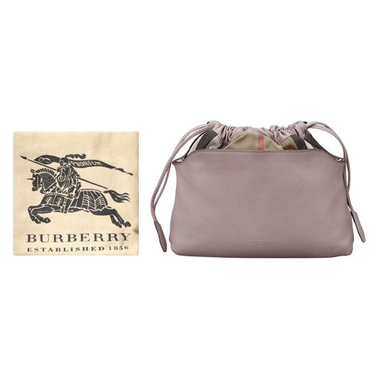 BURBERRY(USED)하우스 체크 리틀 크러쉬백