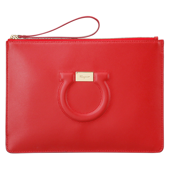 FERRAGAMO(USED)간치니 시티 클러치백