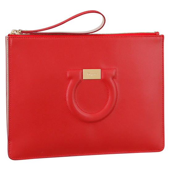 FERRAGAMO(USED)간치니 시티 클러치백
