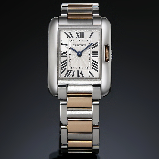 CARTIER(USED) 탱크 앙글레즈 콤비 스몰