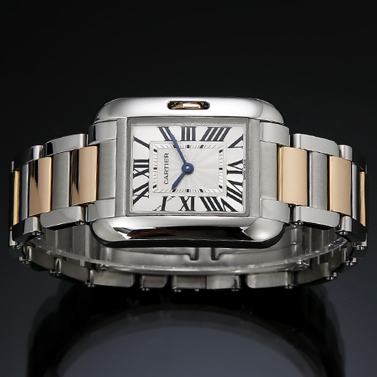 CARTIER(USED) 탱크 앙글레즈 콤비 스몰