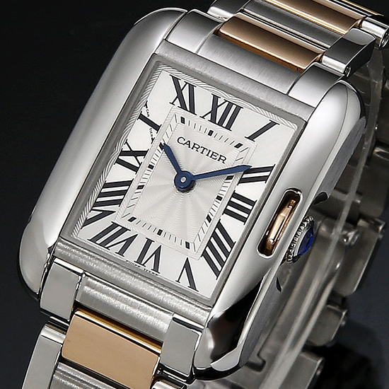CARTIER(USED) 탱크 앙글레즈 콤비 스몰
