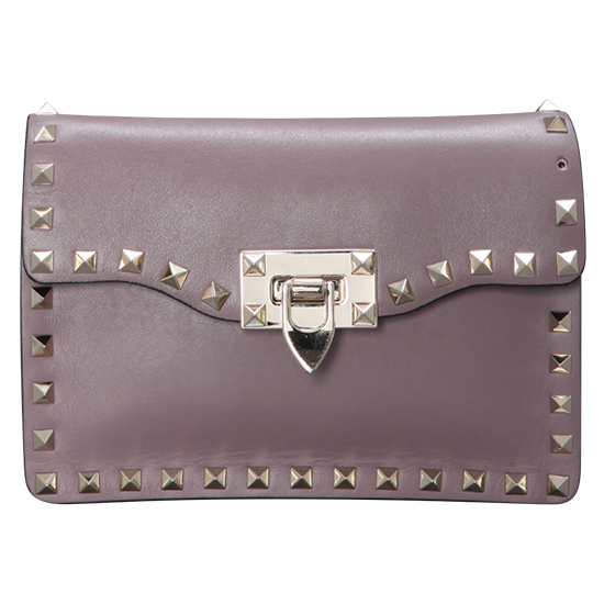 VALENTINO(USED)락스터드 크로스 바디백