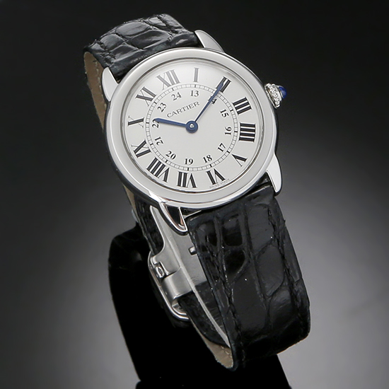 CARTIER(USED)롱드솔로 스틸 스몰