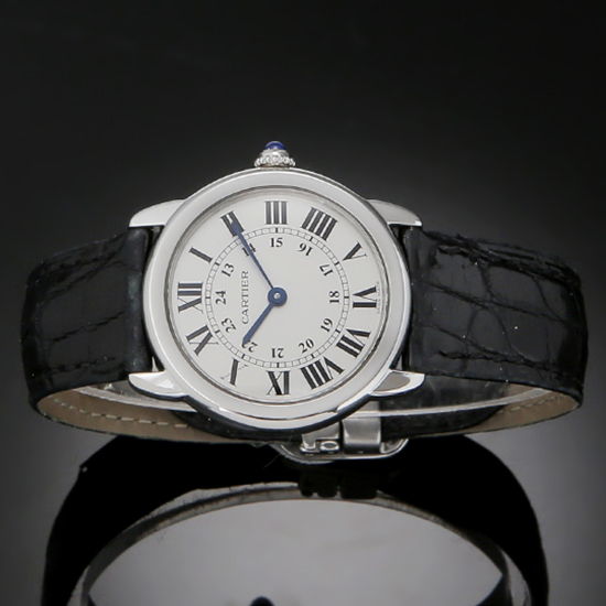 CARTIER(USED)롱드솔로 스틸 스몰