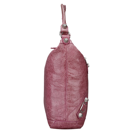 BALENCIAGA(USED)자이언트 핑크 호보백