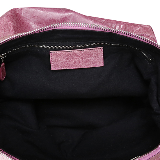 BALENCIAGA(USED)자이언트 핑크 호보백