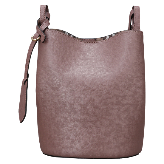 BURBERRY(USED)핑크 레더 버킷백